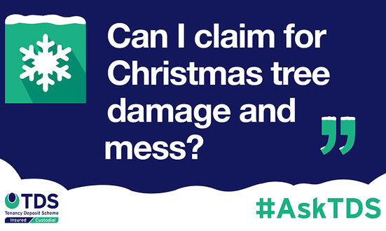 #AskTDS: “Can I claim for Christmas tree damage and mess?”