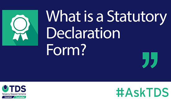 #AskTDS: What is a Statutory Declaration Form?