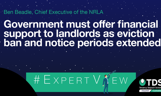 #ExpertView: Government must offer financial support to landlords as eviction ban and notice periods extended