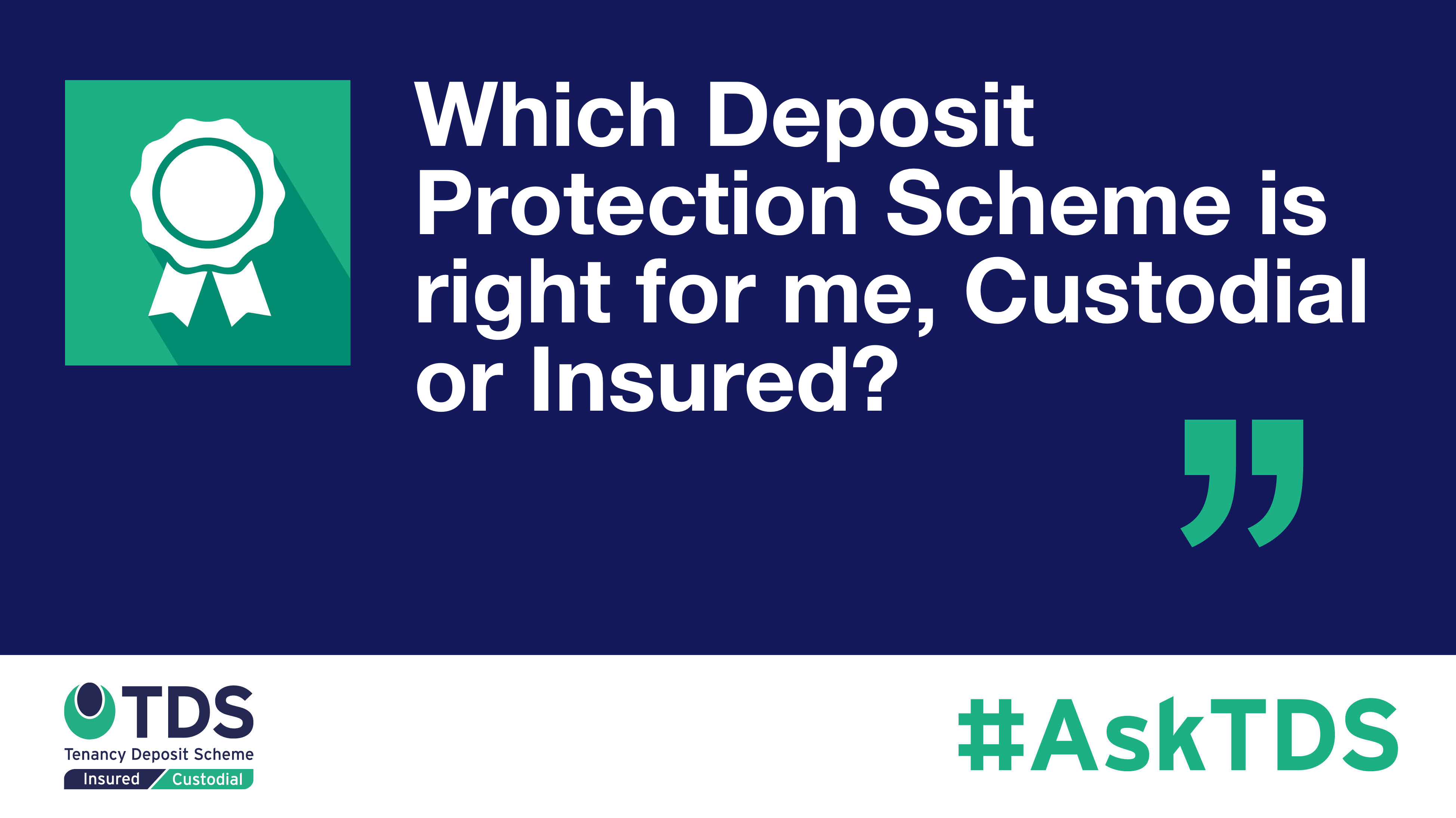 Which Deposit Protection Scheme Is Right For Me Custodial Or Insured   AskTDS Pixelmator Template EW 